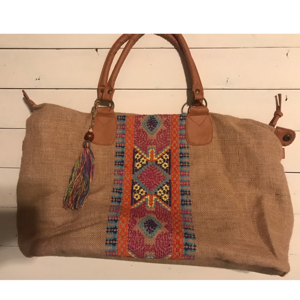 Boho duffel bag